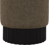 Veranda - Ottoman / Stool With Black Base