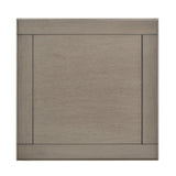 Dauphin - Storage Shelf Side Table - Gray Cashmere