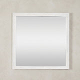 Denver - Square Mirror - Natural / Rustic