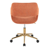 Margarite - Task Chair - Gold Base