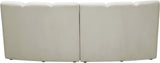 Infinity - 2 Piece Velvet Modular Sectional