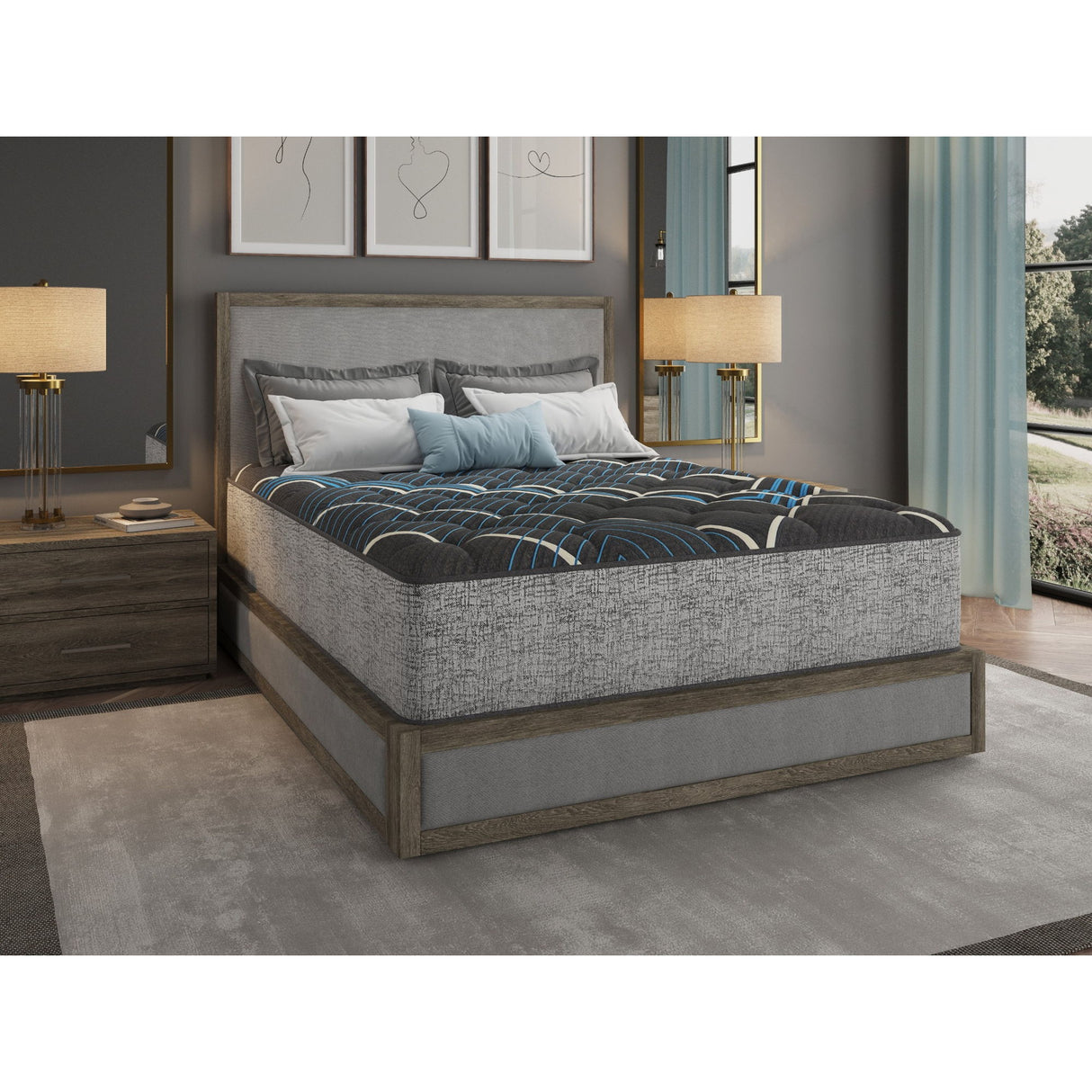 Comfort Care - 14" Hybrid Mattress With Firm Comfort