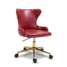 Hendrix - Office Chair with Gold Legs