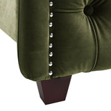 Marcella - Upholstered Shelter Headboard Bed Set
