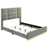 Ines - Fabric Upholstered Panel Bed