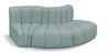 Arc - Faux Leather 3 Piece Modular Sofa