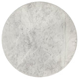 Haven - Round Genuine White Marble Top Table