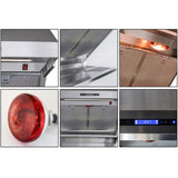 Forno Alta Qualita Savona FRHWM502930HB Wall Mount Range Hood with 4-Speed, Touch Control, LED Strip Lights, Dishwasher-Safe Hybrid Filter, 2 Utensil Hangers and Backsplash: 30 Inch - 600 CFM