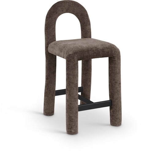 Amari - Chenille Fabric Stool