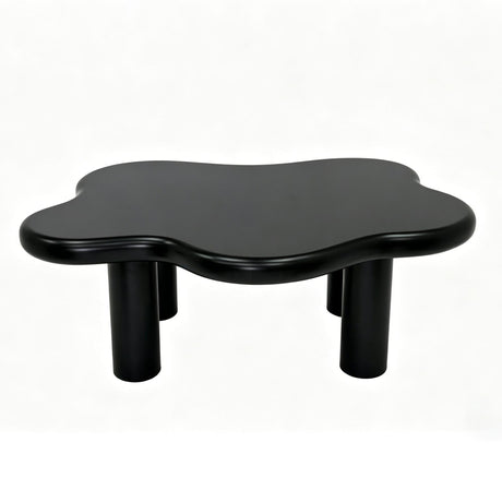 Cloud Shaped Coffee Table With 4 Round Legs