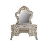 Dresden II - Vanity Desk - Bone White
