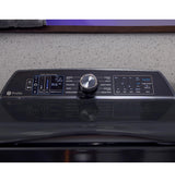 GE Profile(TM) ENERGY STAR(R) 5.3 cu. ft. Capacity Washer with Smarter Wash Technology and FlexDispense(TM) - (PTW905BPTDG)