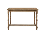 Farsiris - Counter Height Table - Weathered Oak