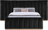 Amara - Velvet Upholstered Bed
