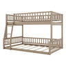 Bunk Bed With Ladder And Guardrails