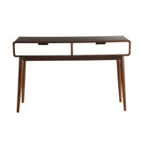 Christa - Sofa Table - White & Espresso