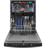 GE GDT630PYRFS - 24 in. Top Control Dishwasher with 50 dBA Sound Level, 3rd-Rack & Dry Boost - Fingerprint Resistant Stainless Steel