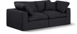 Comfy - Linen Modular Sofa 2 Seats