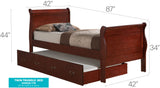Elegant Trundle Bed With Timeless Charm