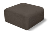 Arc - Boucle Fabric Ottoman