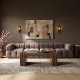 Orin - Fabric Velvet 4 Piece Modular Sofa