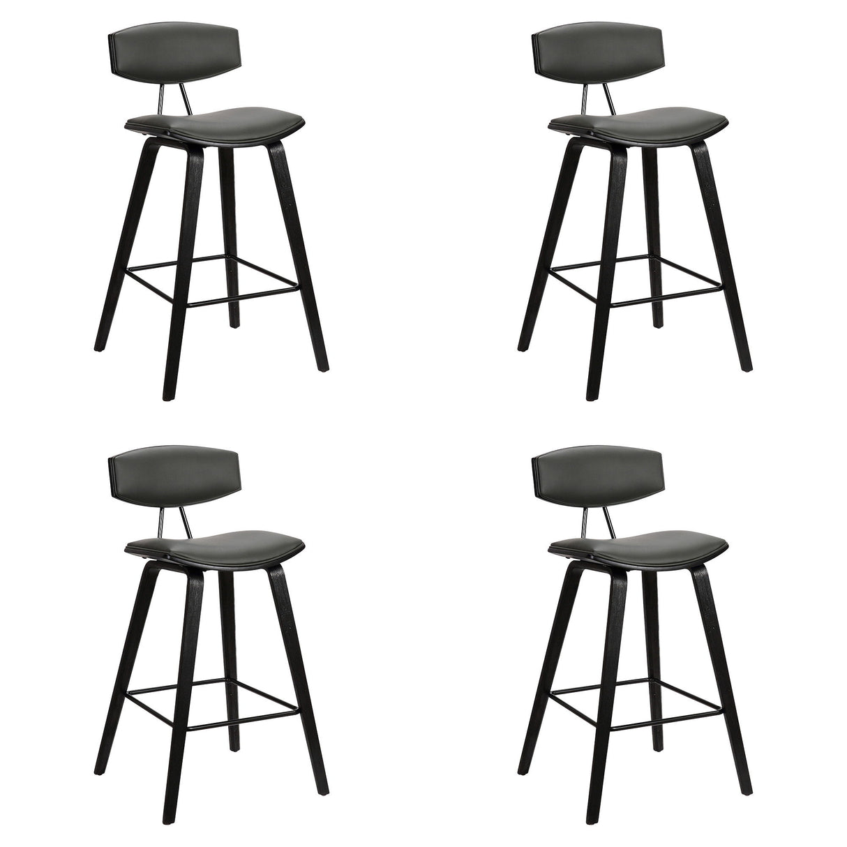 Fox - Mid-Century Modern Counter Stool