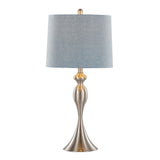 Ashland - 27" Metal Table Lamp (Set of 2) - Brushed Nickel