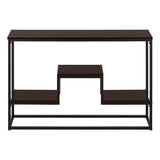 Accent Console Table For Entryway, Multi-Tier Design