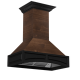 Wooden Wall Mount Range Hood - Includes Dual Remote Motor (321AR-RD) - 42 Inch / 700 - (321ARRD42) -