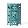 Galore - Side Table With Sunburst Cut Out Design