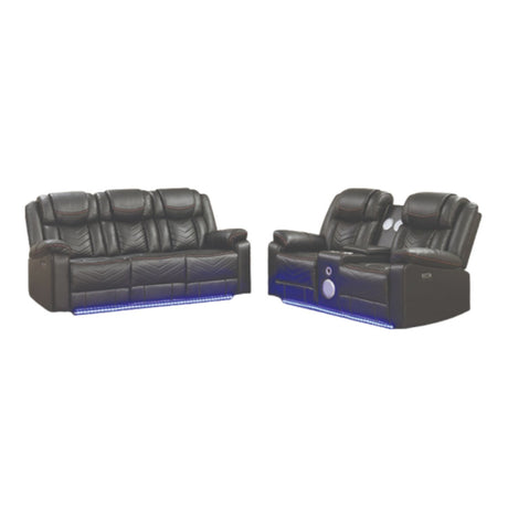 Challenger - LED Power Recliner Set