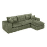 Sectional Sofa With Moveable Ottoman
