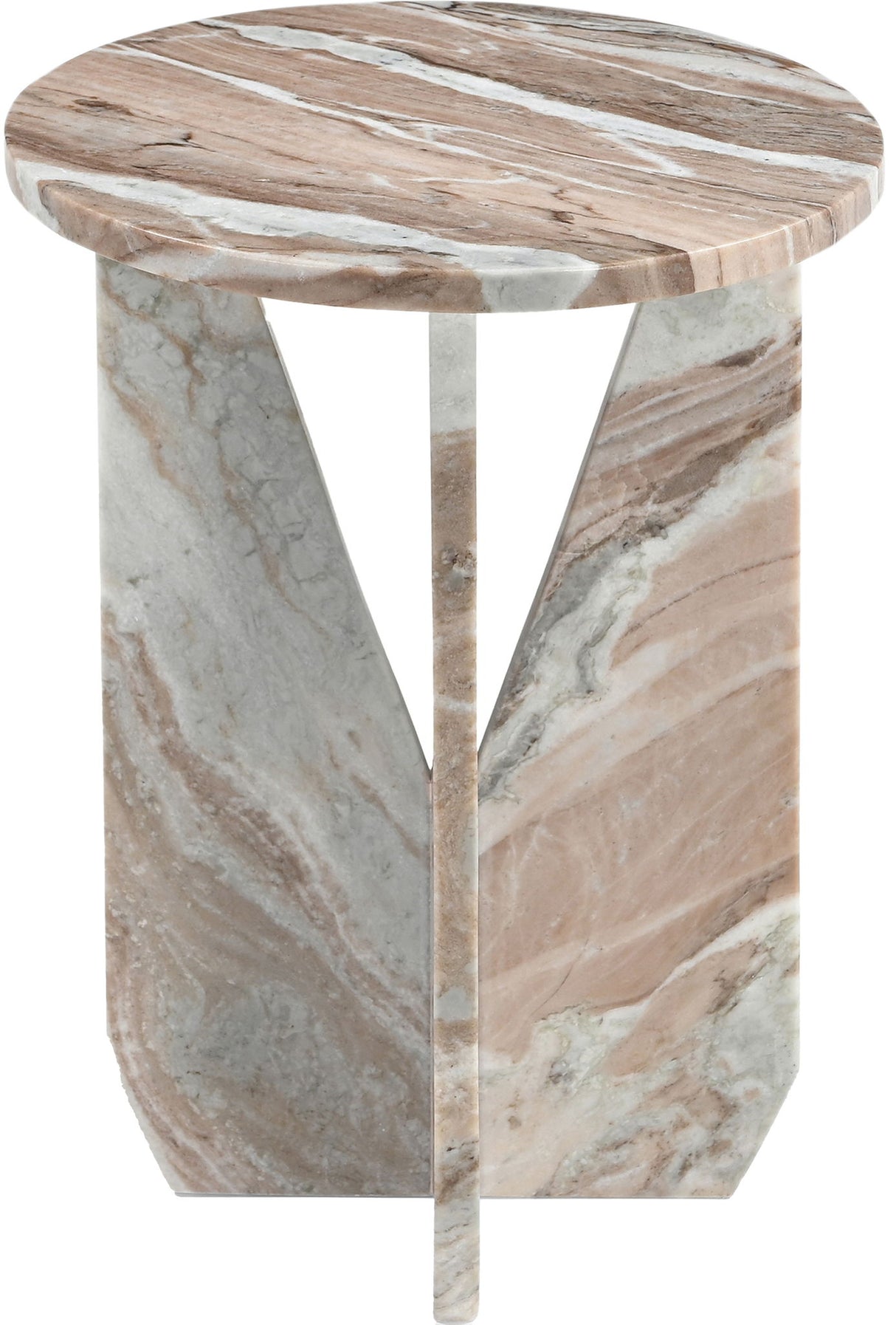 Alba - Genuine Marble End / Side Table