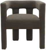 Athena - Boucle Fabric Dining Chair