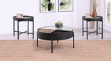 Ozella - Round Coffee Table Set