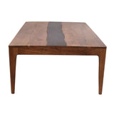 Wood Dining Table - Natural Wood / Brown