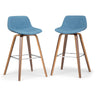 Randolph - Bentwood Multifunctional Counter / Bar Height Stool (Set of 2)