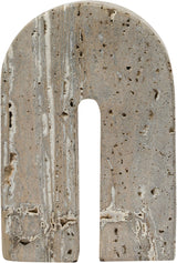 Phillipe - Genuine Travertine Bookend
