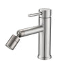 2 Mode Bathroom Faucet With 360 Degree Rotating Aerator For Sink