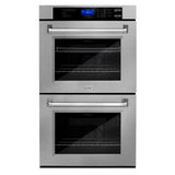 ZLINE 30 in. Professional Double Wall Oven with Self Clean (AWD-30) [Color: ZLINE DuraSnow Stainless Steel ] - (AWDS30)