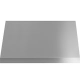 GE Profile UBW36YIEWSS 36 inch commercial style wall-mount range hood in Stainless Steel - front view