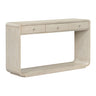 Console Table With 3 Drawers And Display Shelf
