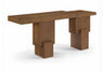 Anzio - Oak Veneer And Solid Wood Console Table