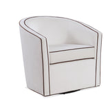 Kendall - Swivel Chair With Barrel Back Design