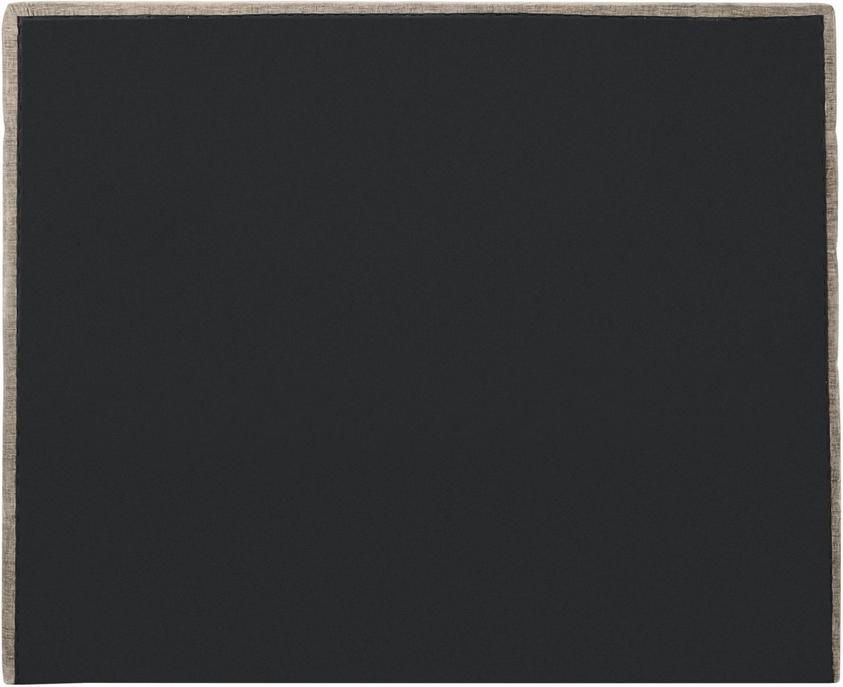 Adam - Chenille Fabric Bed With 52" Headboard