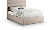 Adam - Linen Fabric Bed With 52" Headboard