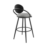 Carnation - Vintage Swivel Stool