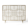 Dorothy - Modern Single Panel Iron Fire Screen