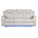 Benz - Power Reclining Sofa With LED Lighting