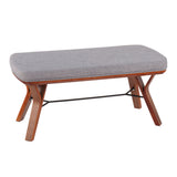 Folia - Mid Century Modern Bench